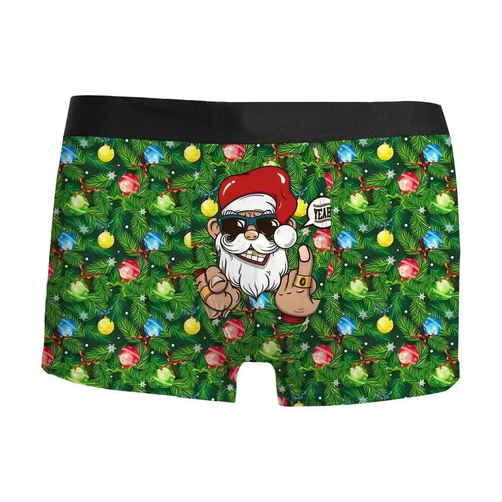 Boxer Fun imprimé 3D de Noël