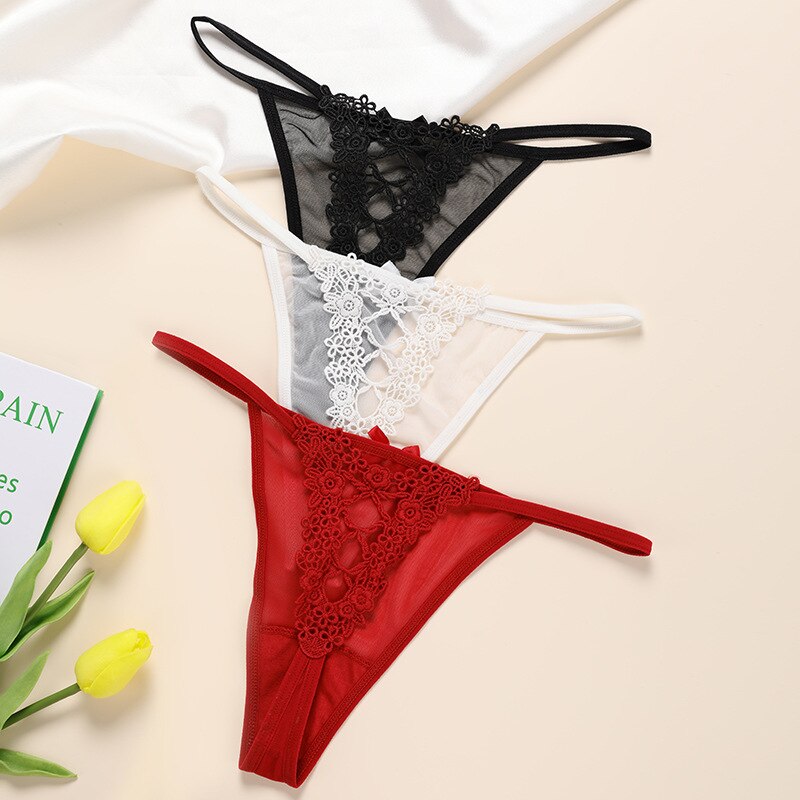 Culotte G-String en Dentelle - Séduisante et Confortable